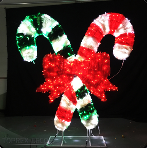 Toprex Decor <strong>Outdoor</strong> LED Lighted Decorations <strong>Candy</strong> <strong>Cane</strong> Christmas <strong>Lights</strong> with IP65 Rating Available in Warm White Green Blue - Product Image 1