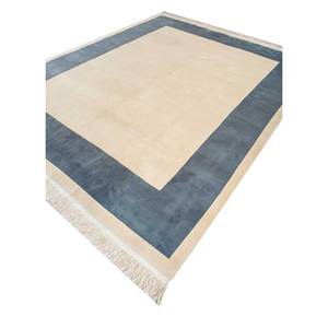 Alfombras de Lana Anudadas a Mano Pechino Ivory, Estilo Tabriz Clásico para el Hogar, Color Sólido, Rectangulares, para Pasillo, Sala de Estar, Dormitorio-Pae-5942 - Product Image 2