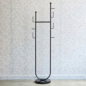 Bathroom <b>Shelves</b> Powder-Coated Iron Frame Clothes Rack with Artificial Stone Base KPT68015 - Product Image 6