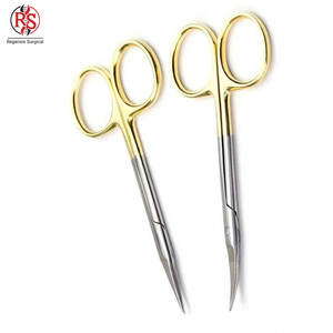 Ciseaux à iris de qualité médicale en acier inoxydable, ciseaux à iris tranchants pour la chirurgie et la clinique - Product Image 3
