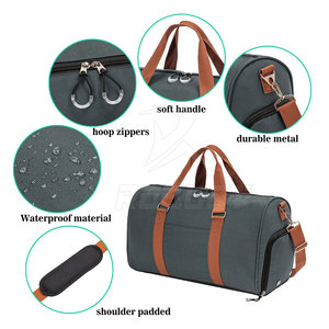 Bolsa de Gimnasio de Lona Informal de Gran Capacidad, Resistente al Agua, Hecha en Pakistán, Ligera y Ecológica, de Alta Calidad y Personalizable - Product Image 4