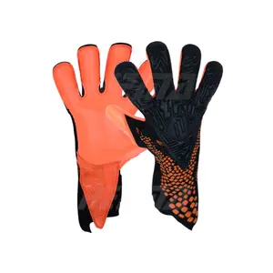 NXT Contact Latex Provides Top Performance Grip Strapless Wrist Entry Flat Pentra Cut Attractive Knitted Body Goalkeeper Gloves