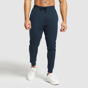 Pantalones Deportivos de Felpa de Algodón 100% Personalizados al por Mayor, Pantalones Deportivos Casuales Ajustados para Hombre con Bolsillos, Color Personalizado - Product Image 1