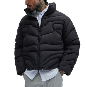 Chaqueta acolchada de invierno de calidad Premium, chaqueta acolchada impermeable para hombre, chaquetas de gran tamaño con burbujas para hombre - Product Image 1