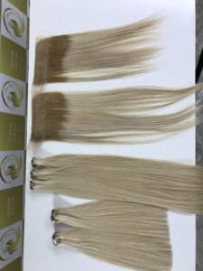 ผมต่อตรงยาว24นิ้วทำจากใยผิวบริสุทธิ์จากเวียดนามสีบลอนด์สุดหรู - Product Image 5