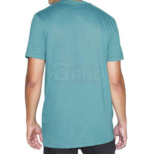Meilleur prix T-shirts à manches courtes élégants pour hommes Street Wear T-shirts à col rond tricotés quantité minimale de commande bas - Product Image 3