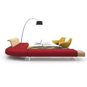 Sofá de asiento modular Juego de muebles sueltos Áreas de espera públicas Visitantes de oficina - Product Image 5