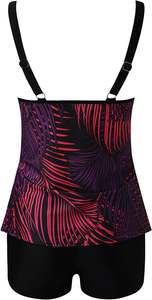 Ensemble de bikinis à coupe haute pour femmes Maillot de bain imprimé pour la plage Maillot de bain sexy Push Up Maillots de bain d'été New Hollow Out Maillots de bain - Product Image 4