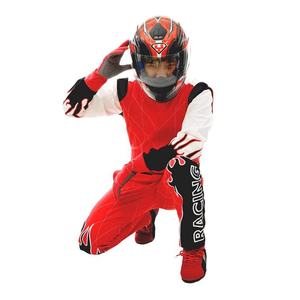 Traje de carreras de Kart a prueba de viento hecho a medida de alta calidad, traje de carreras de deriva Go-Kart para motocicleta, traje de entrenamiento de Kart para hombre - Product Image 2