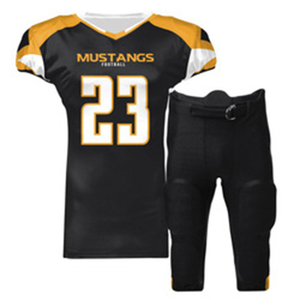Uniforme de Fútbol Americano Transpirable de Alta Calidad Hecho de 100% Poliéster, Diseño Personalizable, Servicio OEM, Precio Bajo al por Mayor - Product Image 4