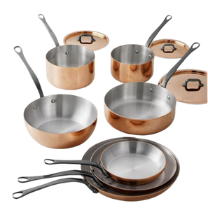 Marmite de cuisson faite à la main de la meilleure qualité, ustensiles de cuisine modernes avec revêtement intérieur en acier inoxydable, batteries de cuisine en métal - Product Image 2