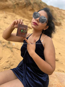 Nuevos diarios de bloqueo de cierre de cuero tallados a mano con piedra semipreciosa Boho tradicional Vintage diario de viaje con bloqueo de cuero - Product Image 3