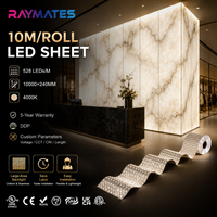 Panneau lumineux LED flexible intelligent et professionnel à intensité variable pour boîte lumineuse publicitaire, affichage en magasin de détail, signalétique