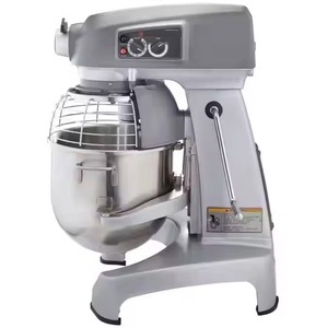 Batidora Planetaria Comercial de 20 QT con Tazón de Acero Inoxidable, Batidora Eléctrica de Dos Velocidades con Tazón Extraíble para Restaurante y Panadería - Product Image 1