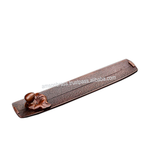 Quemador de incienso de fragancia natural para interiores, diseño sólido con acabados elegantes, soporte de varilla de incienso de esfera pulida - Product Image 1
