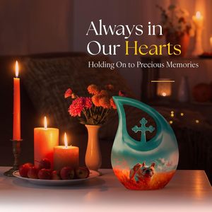 โกศโลหะสำหรับขี้เถ้าขี้เถ้าของผู้หญิงโกศขนาดเล็กสำหรับผู้ใหญ่เพศชายขนาดเล็กสำหรับมนุษย์ขี้เถ้า - Product Image 5