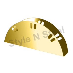 Stylish Classic Design Premium Tissue Holder <b>Stainless</b> <b>Steel</b> Gold for Commercial Buyer for Hotels - Product Image 2