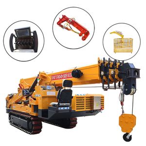 KCCL Crawler <b>Spider</b> Crane 3 Ton Electric Telescopic Boom 20 M Lifting Height <b>Remote</b> <b>Control</b> For Curtain Wall Construction - Product Image 2
