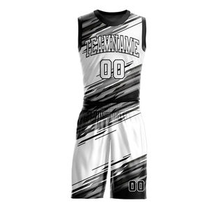 New Design Customized Brand <b>Basketball</b> Uniform Set <b>for</b> <b>Kids</b> Lightweight Breathable Quick Dry Sublimated Custom Color - Product Image 5