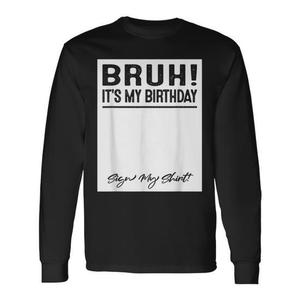 Maglietta a maniche lunghe con stampa grafica a tema festa per bambini, abbigliamento da festa, top promozionale - Product Image 1