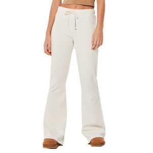 Pantalons droits pour femmes en toile de nylon/coton blanc de qualité supérieure, respirants, imperméables, pantalons d'été - Product Image 3