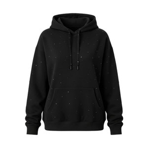 Sudaderas Ligeras y Transpirables con Pedrería para Mujer, Diseño Personalizado, Sudaderas con Pedrería para Mujer 2026 - Product Image 1