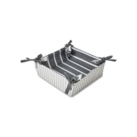 Panier utilitaire brodé 100% coton tissé doux personnalisé conçu par des artisans indiens pour le panier à manger quotidien