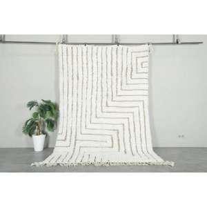 Tapis marocains faits main en laine, authentiques tapis berbères, laine naturelle, artisanat artisanal, taille et couleurs personnalisables, haute qualité - Product Image 1