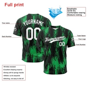 Maillot de baseball en polyester 100% personnalisé en gros, respirant, fabriqué au Pakistan pour les vêtements de sport de softball - Product Image 5