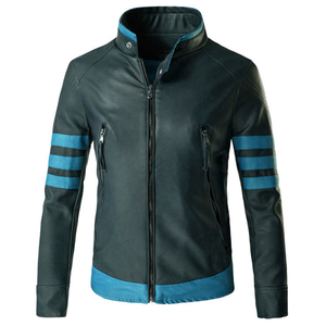 Vente en gros pakistanaise veste en cuir décontractée pour hommes tissu de laine veste de moto conception directe du fabricant pour hommes - Product Image 1