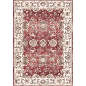 Vintage Washable Flat Weave <b>Rug</b> for Living Room Bedroom Hallway - Product Image 1