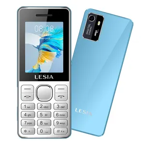 OEM prix usine LESIA fonction téléphone 2.8 pouces 1300mAh 2G bas prix double sim mince téléphones mobiles de chine