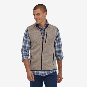 Vente chaude hommes polaire gilet superbe qualité laine tissu respirant conception pour la saison d'hiver disponible en différentes tailles - Product Image 1