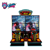 Simulateur de vol Falcon à 2 joueurs Colorful Park, jeux vidéo d'arcade à pièces, jeux vidéo d'arcade