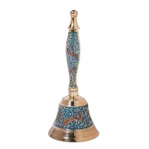 Campana de Navidad de Metal de estilo antiguo, decoración colgante rústica para el hogar, jardín, pared, puerta, adorno de temporada de vacaciones - Product Image 6