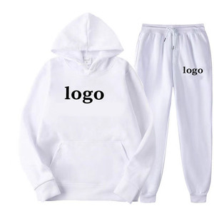 Survêtement sweat-shirt à capuche personnalisé pour hommes costume deux pièces en tissu tricoté respirant fabricant OEM ensemble de jogging décontracté - Product Image 3