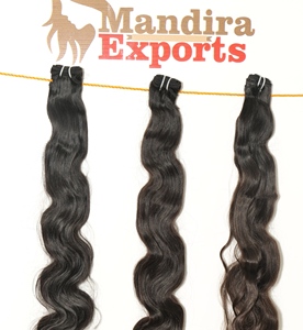 100% Naturel Pas Cher Indien Temple Extensions De Cheveux Humains Jeune Vierge Bundles Noir Couleur Cuticule Lâche Vague Profonde Super Vague - Product Image 5