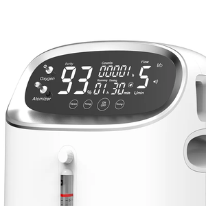 Concentrateur d'oxygène à double usage pour animaux de compagnie vétérinaire 5L/min nébuliseur à faible bruit - Product Image 4