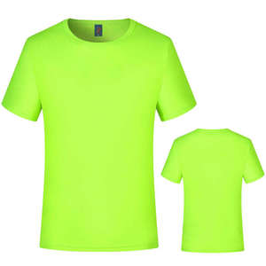 Venta al por mayor Plain Dry Fit sublimación camisetas en blanco deporte camisetas 100 poliéster camiseta personalizada impresión camisetas - Product Image 5