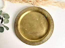 Modern Brass Charger Factory Wholesale Supplier Round Gold Brass Charger Plate <b>for</b> <b>Wedding</b> Table Decorative - Product Image 4