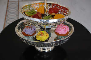 Plateau décoratif à plusieurs niveaux pour biscuits à la maison, fêtes et mariages du fabricant indien - Product Image 5