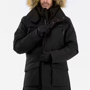 Chaqueta Parka de Forro Polar Grueso y Cálido para Hombre, Totalmente Personalizada, Chaquetas Parka para Hombre Más Vendidas para Adultos - Product Image 1
