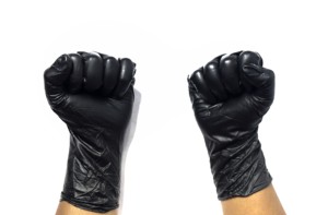 ถุงมือนิรภัยแบบใช้แล้วทิ้งเกรดทางการแพทย์ถุงมือตรวจไนไตรล์สีดำถุงมือยางฟรีใส่สบายป้องกันมือ - Product Image 4