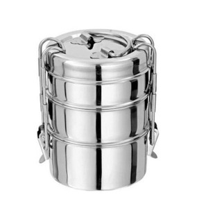 Boîte à lunch en acier inoxydable pour adultes, bureau, hôtel, clip simple, prix fiable, pique-nique au bureau, compartiment 7*3, qualité alimentaire - Product Image 1