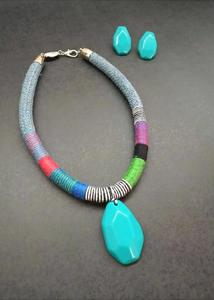 New Arrival Best Design High Quality Resin Beads Multicolor Necklace Fashion Jewelry <b>Earrings</b> Accessories Women <b>Christmas</b> Party - Product Image 2