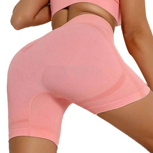 Impact Sport Bras Coton Taille Haute Yoga Ensemble Femmes 2 Pièces Gym Tenues Workout Shorts OEM Sportswear - Product Image 6