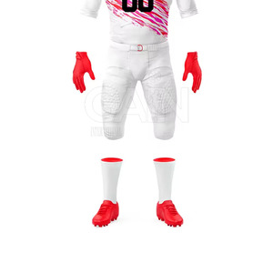 Uniformes de Fútbol Americano de Diseño Nuevo a Precio de Mayoreo, Conjuntos Personalizados con Impresión, Transpirables, de Manga Corta para Adultos, Anti-UV, 100% Poliéster - Product Image 5