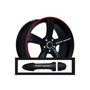 -Accessorio compatibile per Peugeot 308 Auto maniglia della porta/adesivo del cerchio 10 pezzi 10*1.5 Cm - Product Image 1