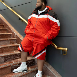 New Arrival Women's Casual <b>Windbreaker</b> Set Stand Collar Light Weight Private Label Apparel Clothing 2-Piece Breathable - Product Image 5