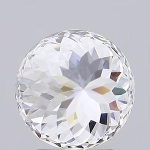 Hermosa forma redonda de corte portugués D E F Color VS + Clarity Lab Grown Diamond Excelente corte Diamantes sueltos Regalo de joyería para mujer - Product Image 1